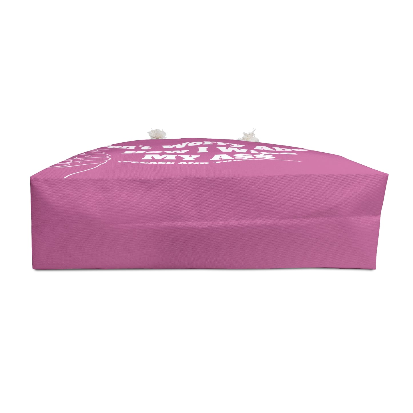 Don’t Worry About It Oversized Tote - Baby Pink